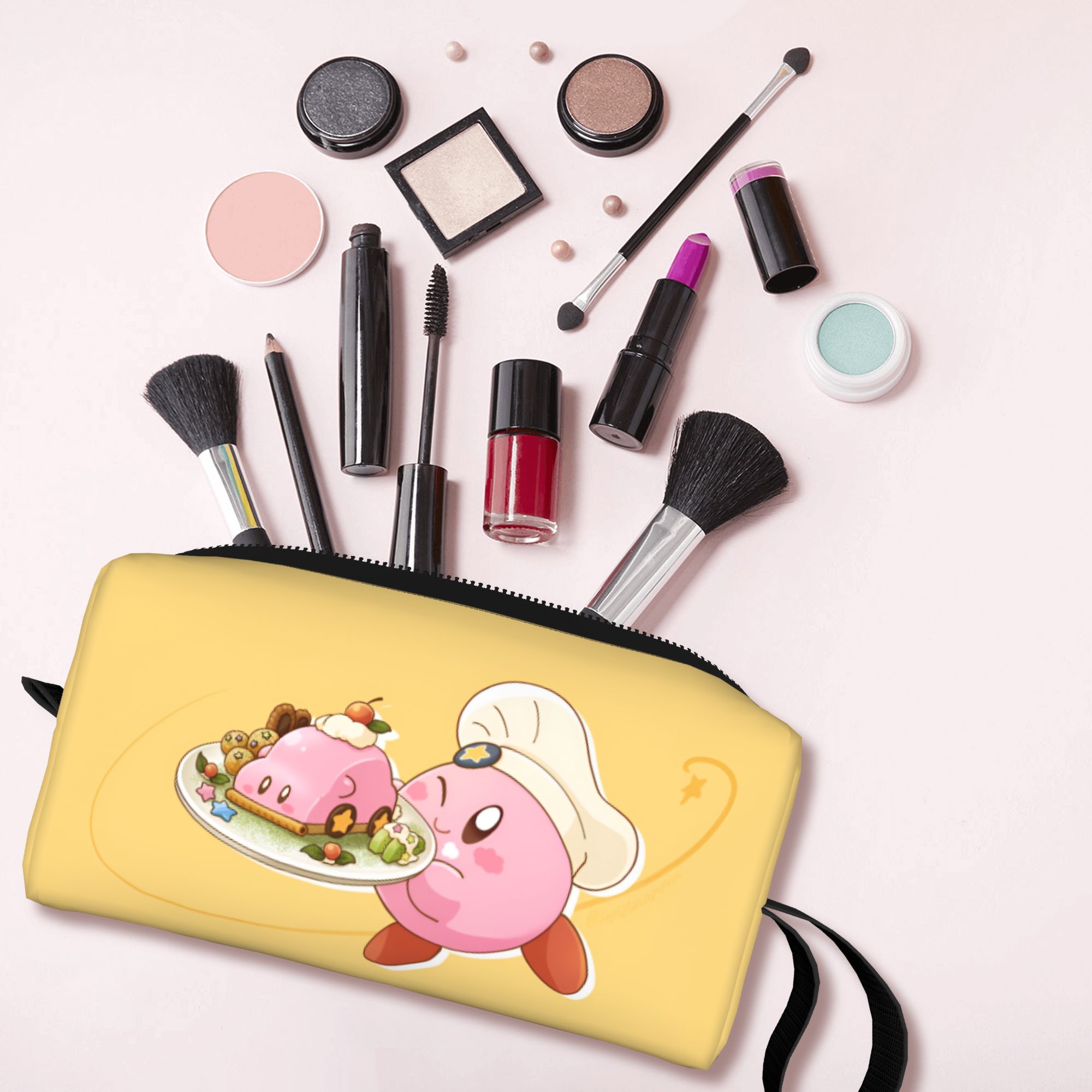 Makeup Beauty Makeup Game - Custom Travel K-Kirbys Toiletry Bag Portable