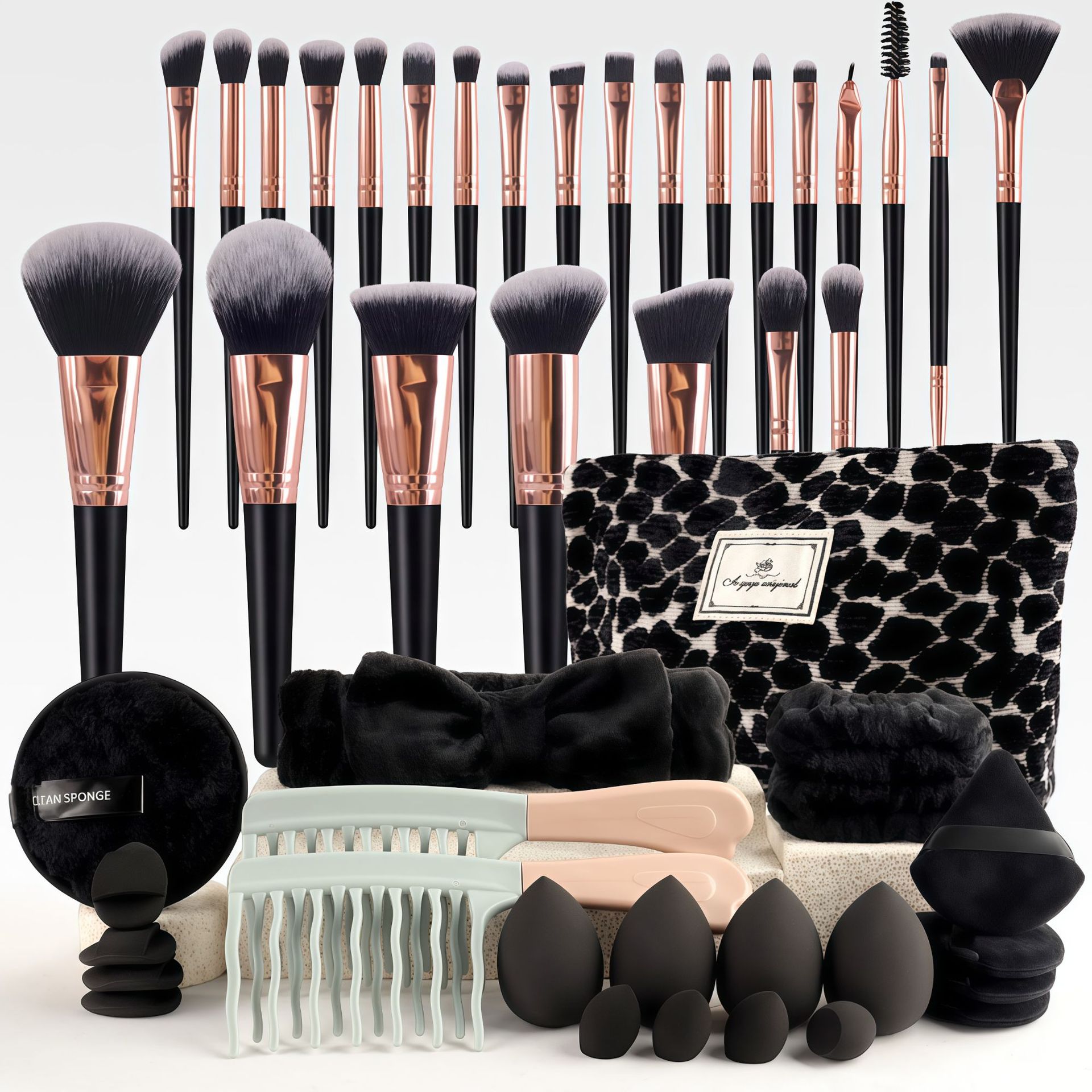 Makeup Brush Set Chic Fragranc - Beauty Bag Makeup recension och pris