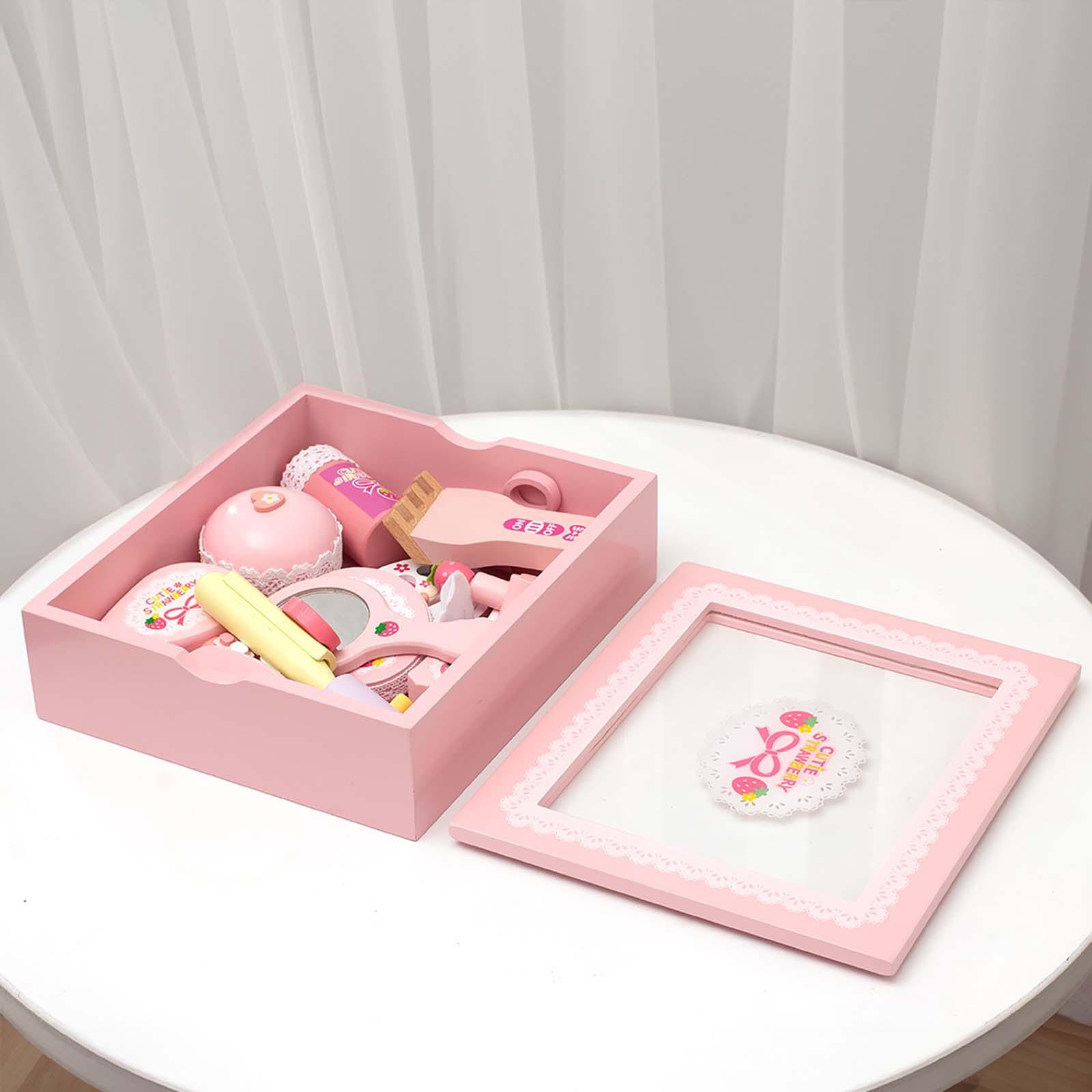 Wooden Makeup Beauty Toy Set L - Makeup Beauty Makeup Game recension och pris