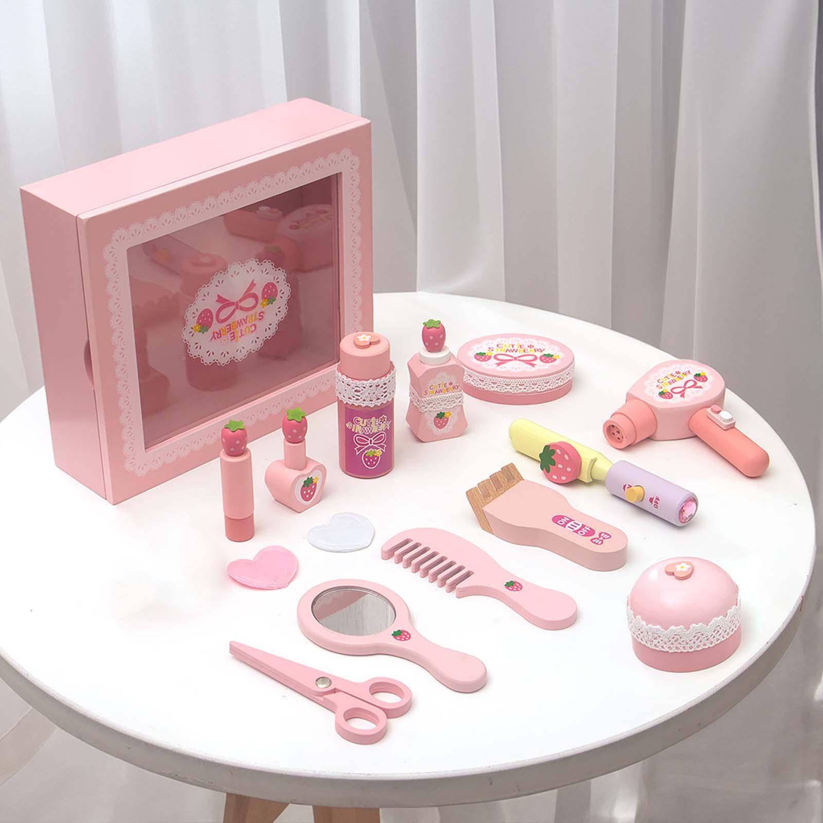 Wooden Makeup Beauty Toy Set L - Makeup Beauty Makeup Game recension och pris