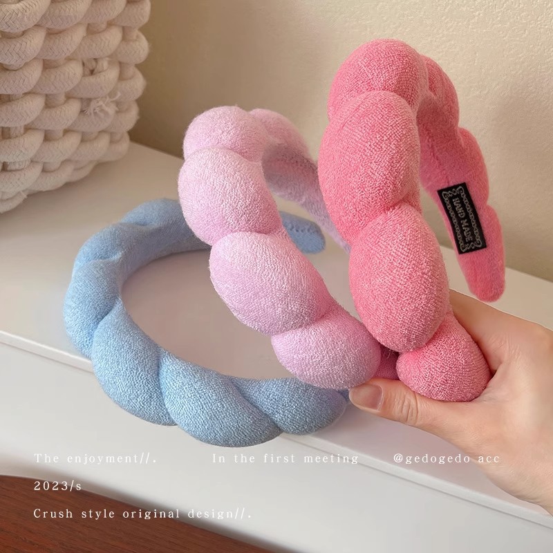 Retro Puffy Hair Band Sponge H - Beauty Makeup For Girl recension och pris