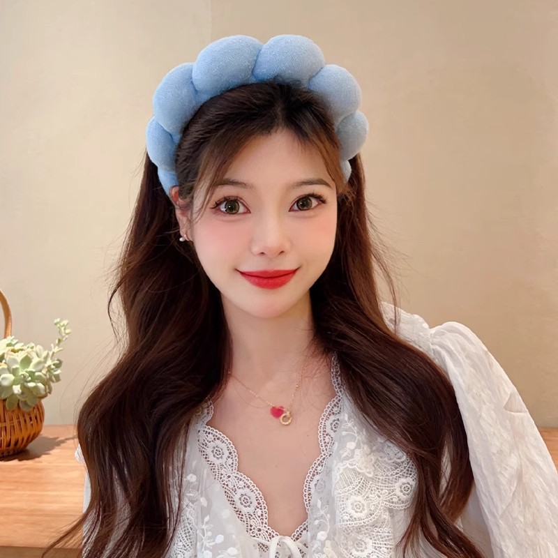 Retro Puffy Hair Band Sponge H - Beauty Makeup For Girl recension och pris