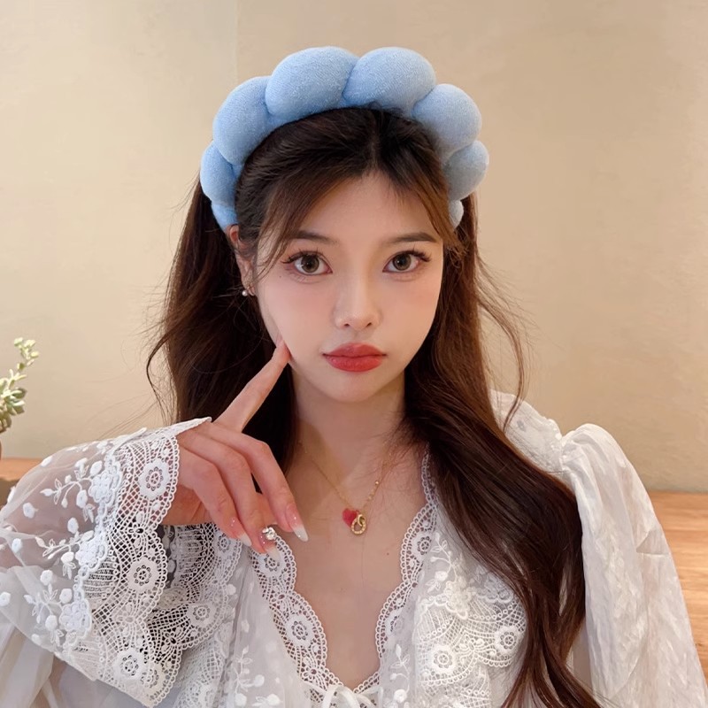 Retro Puffy Hair Band Sponge H - Beauty Makeup For Girl recension och pris