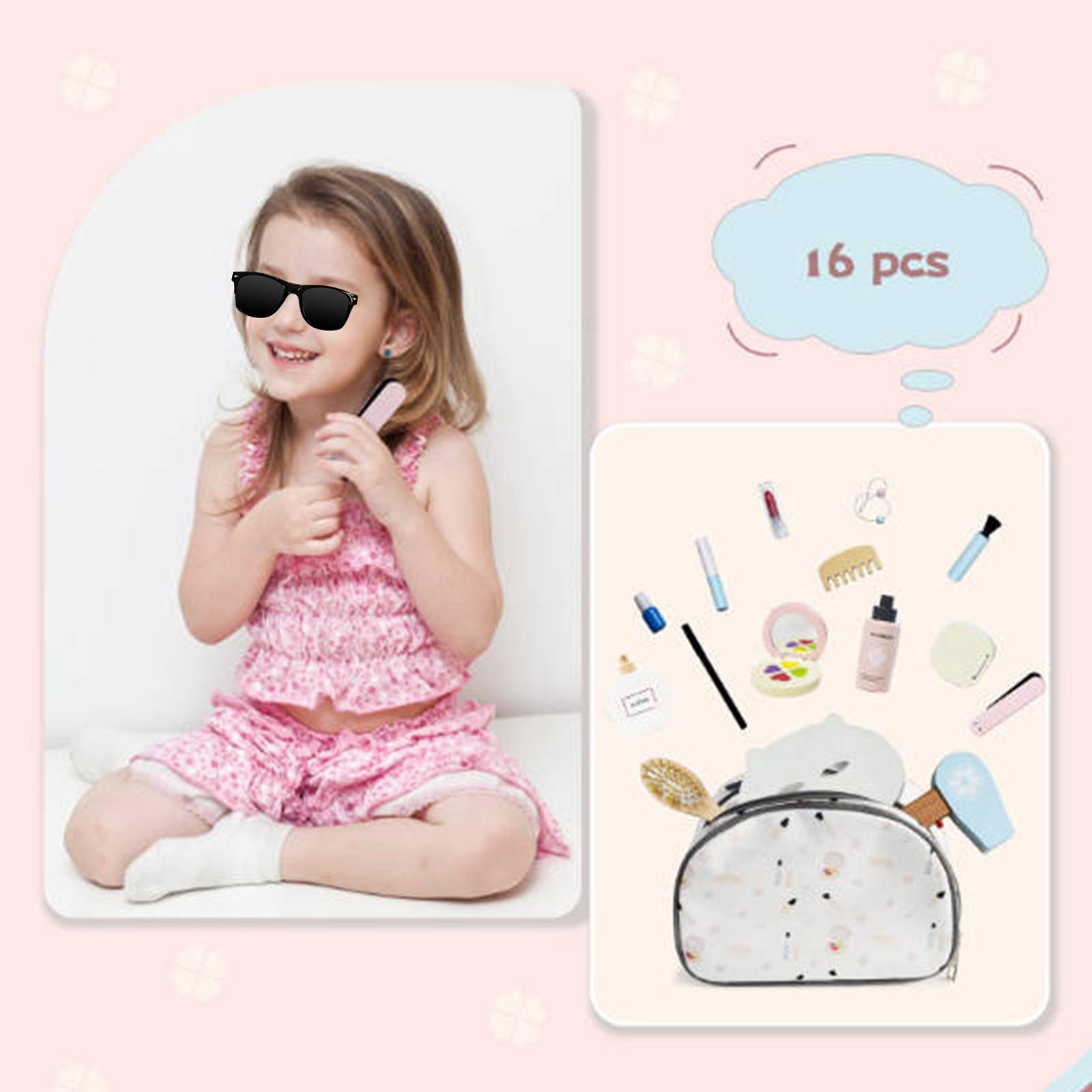 Wooden Makeup Toy Set Role Pla - Makeup Beauty Makeup Game recension och pris