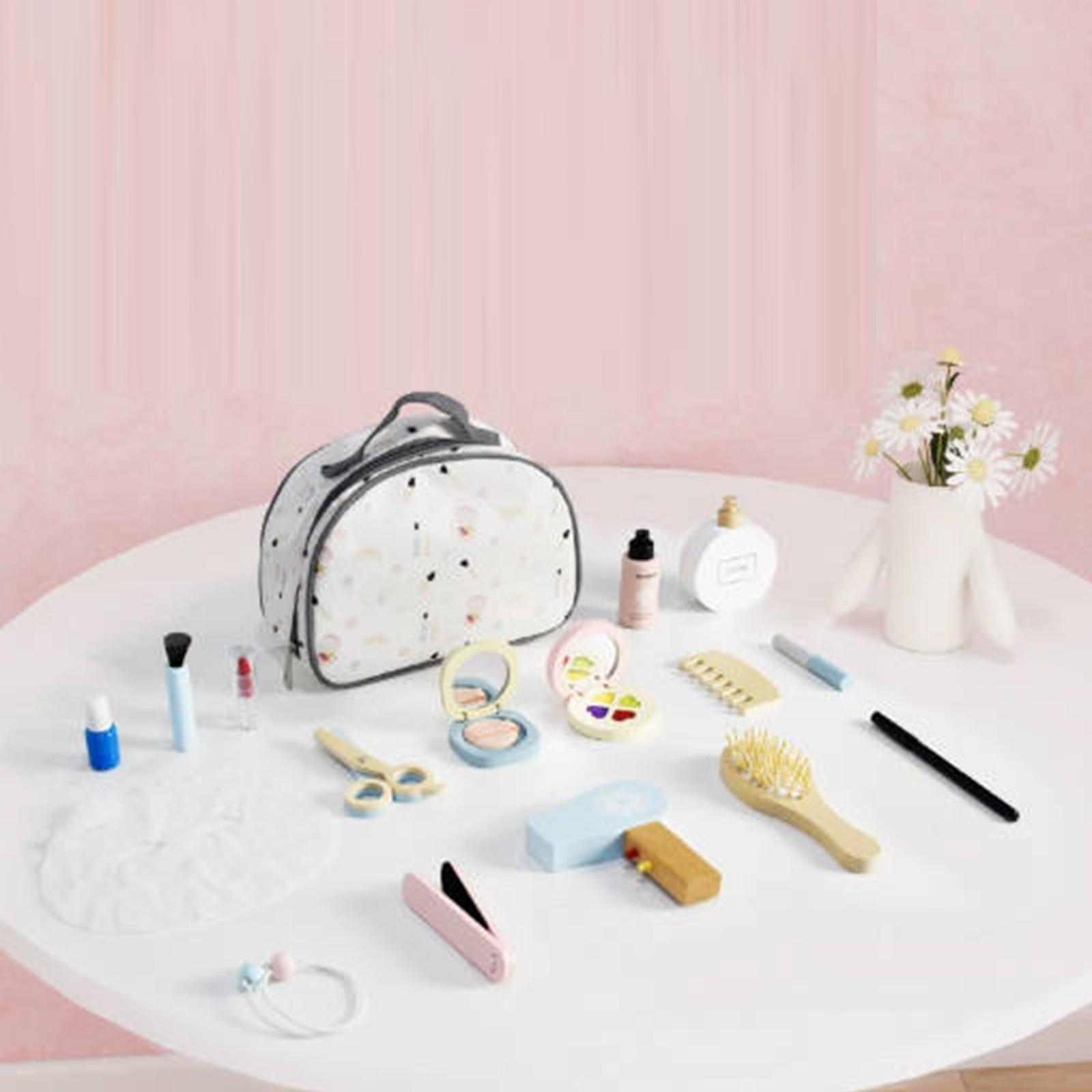 Wooden Makeup Toy Set Role Pla - Makeup Beauty Makeup Game recension och pris