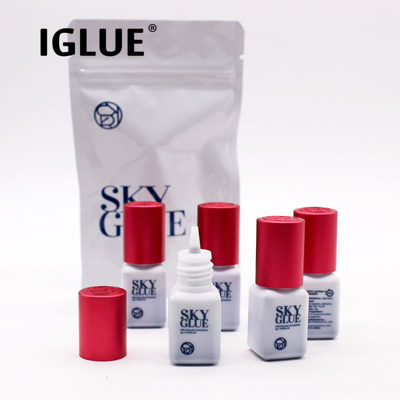 5 Bottles Sky Glue S Plus 1s F - Makeup Plus Beauty recension och pris