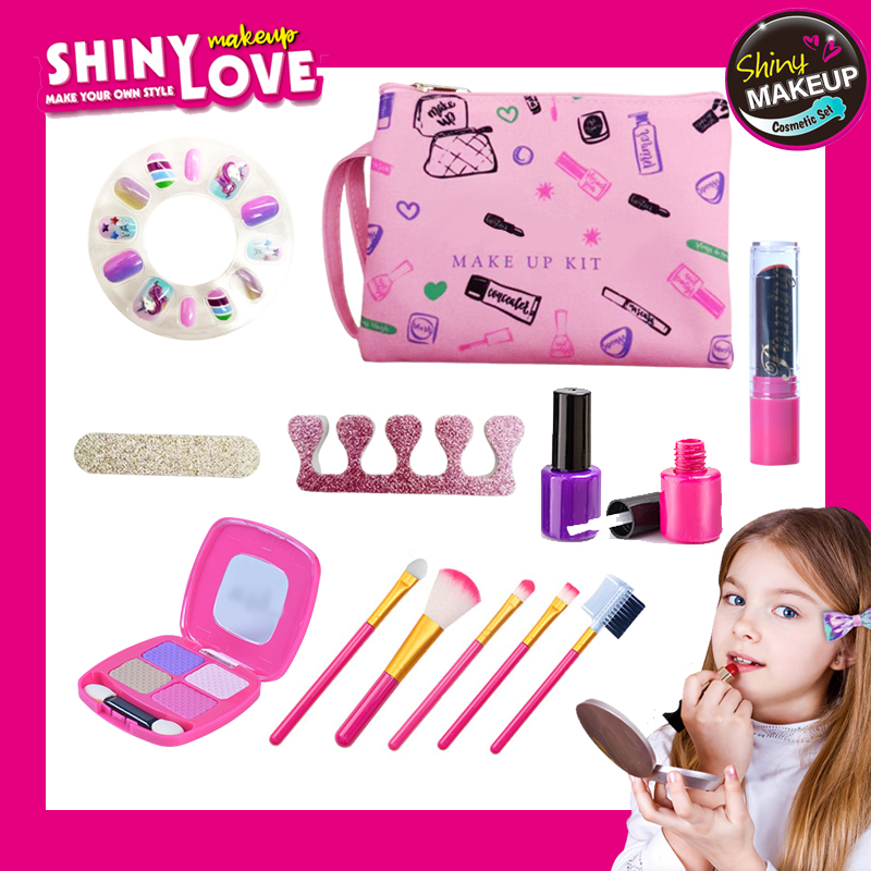 Pretend Makeup Kit For Girls W - Makeup Beauty Makeup Game recension och pris