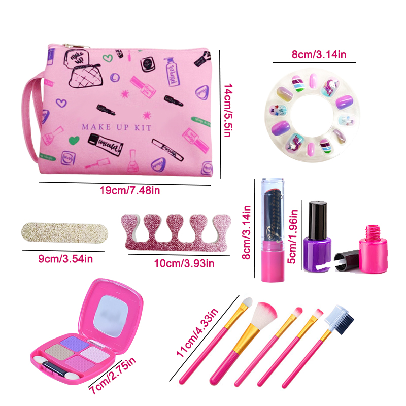 Pretend Makeup Kit For Girls W - Makeup Beauty Makeup Game recension och pris