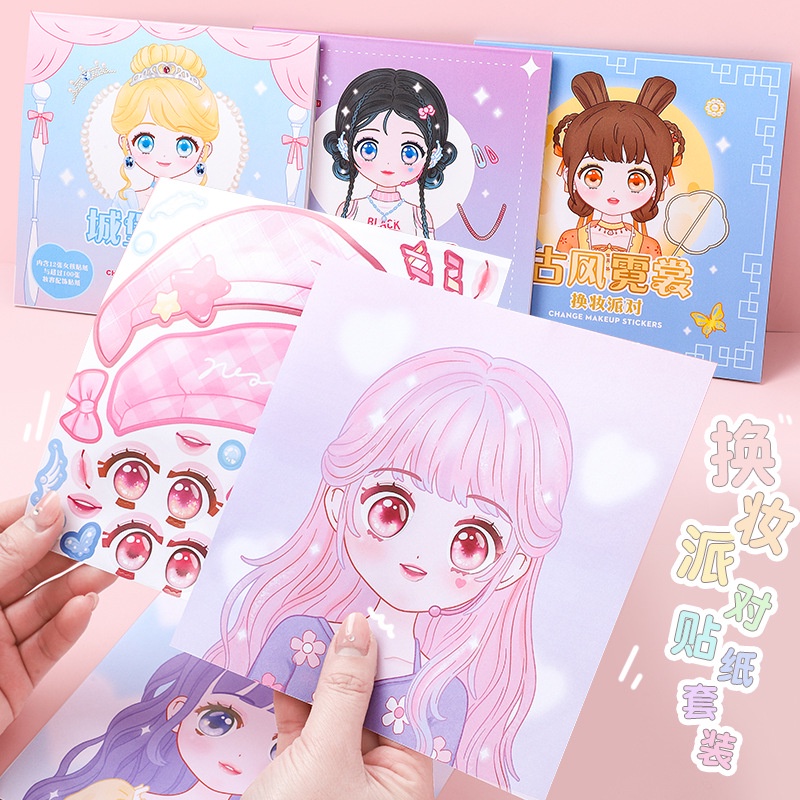 1PCS Makeup Change Stickers Ch - Beauty Makeup For Girl recension och pris
