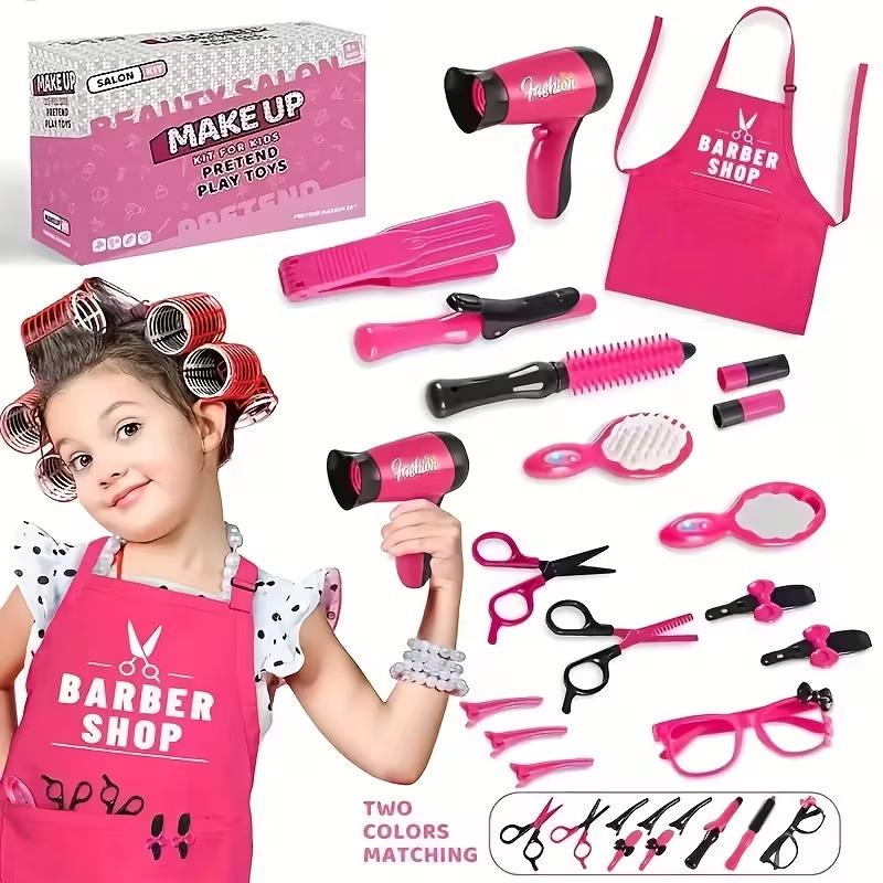 17Pcs Girls Beauty Salon Set M - Makeup Beauty Makeup Game recension och pris