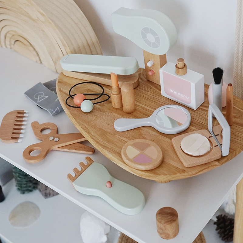 New Children Wooden Simulation - Makeup Beauty Makeup Game recension och pris