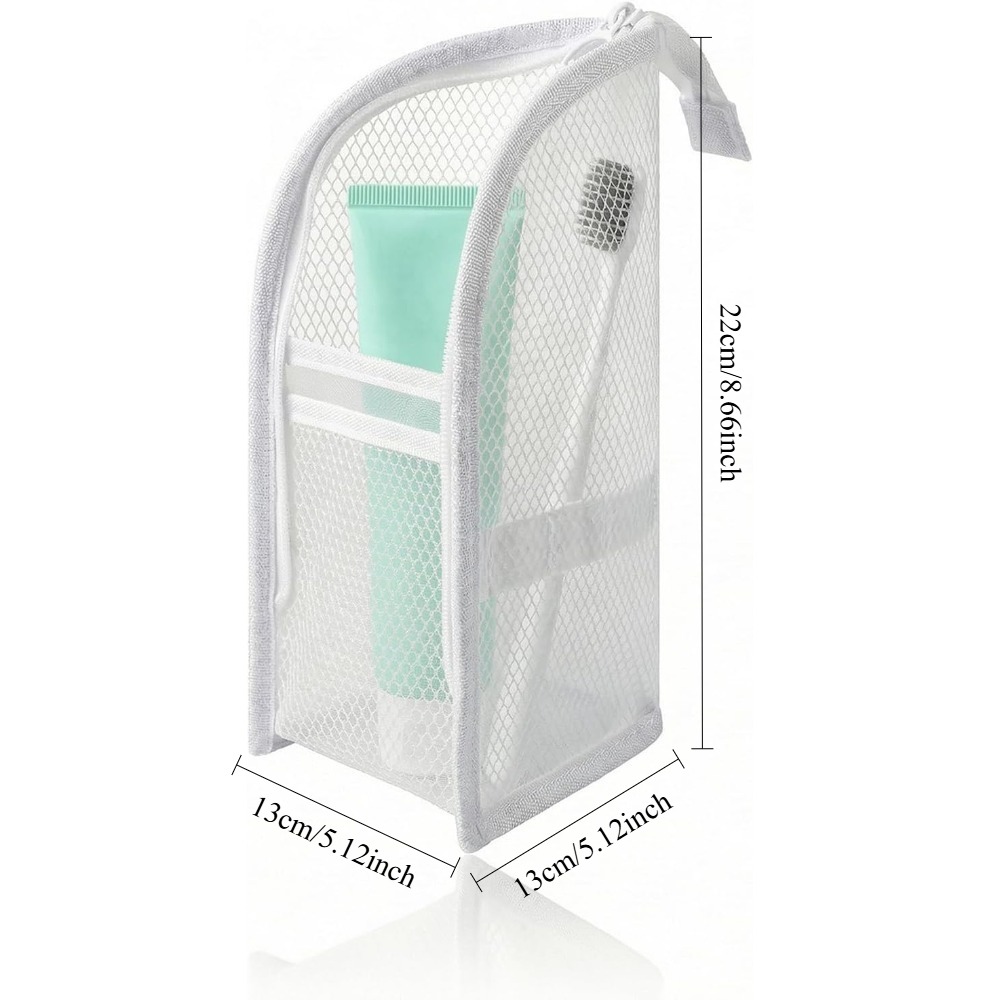 Mesh Toiletry Bag Breathable Q - Makeup Organizer recension och pris