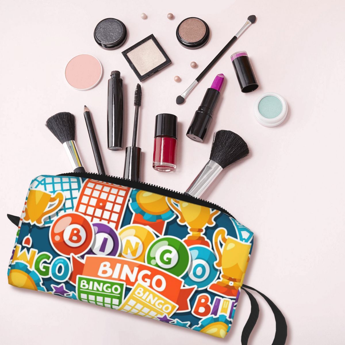 Custom Travel Bingo Paper Game - Makeup Beauty Makeup Game recension och pris