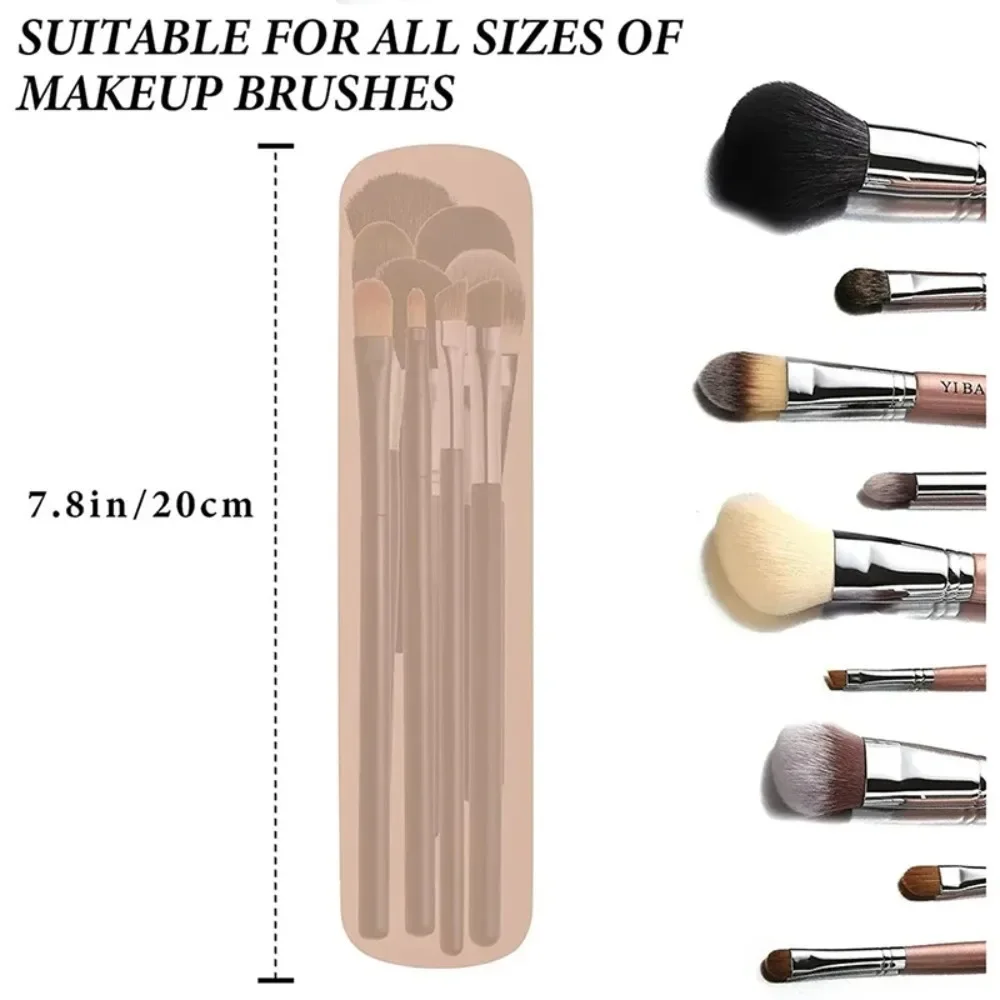 Travel Makeup Brush Holder Sil - Beauty Bag Makeup recension och pris