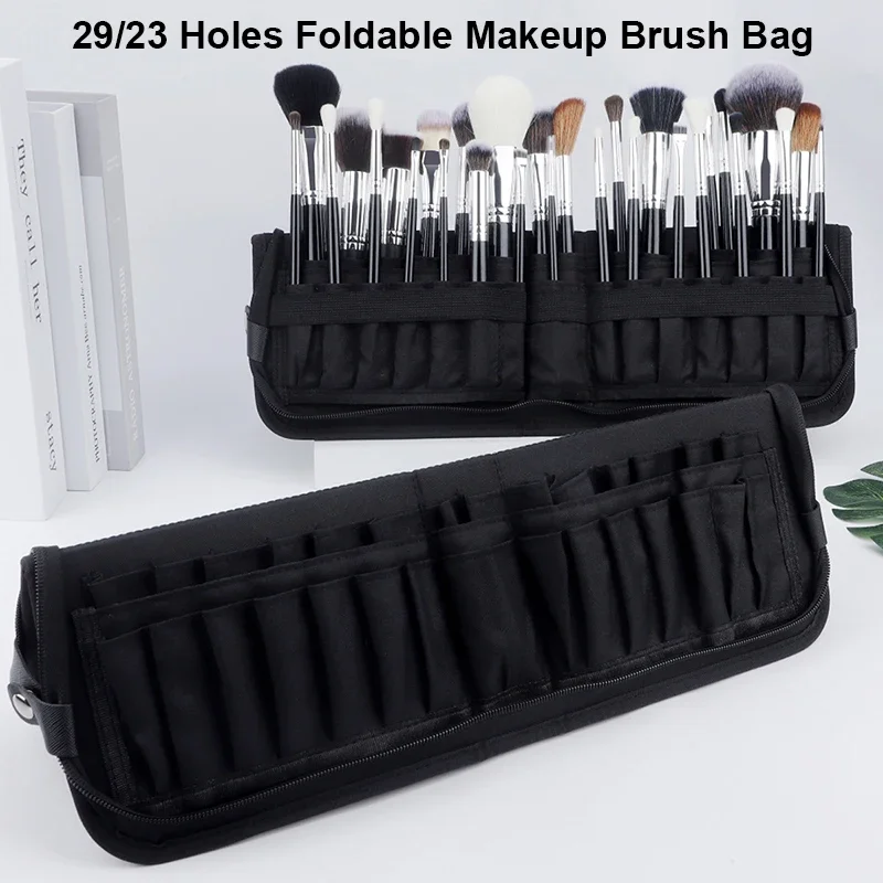 29/23 Holes Foldable Makeup Br - Beauty Bag Makeup recension och pris
