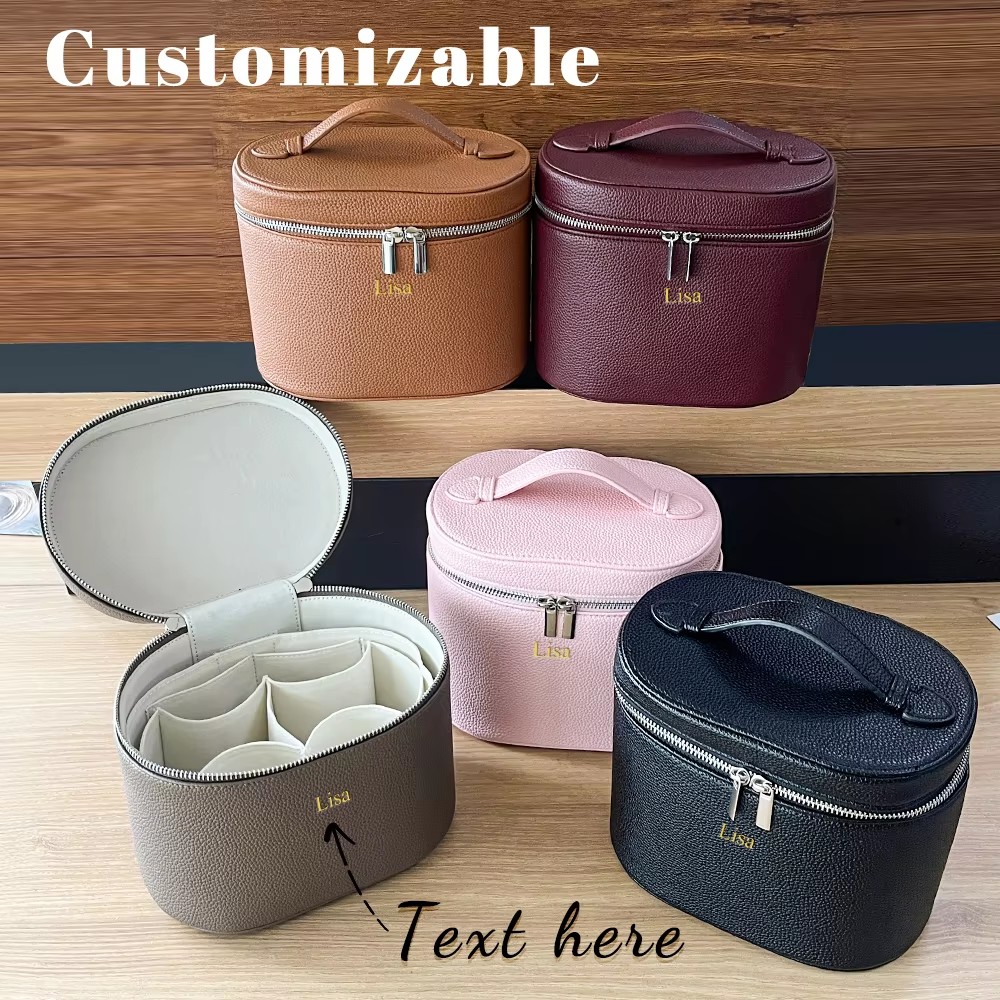 Large Capacity PU Leather Make - Beauty Bag Makeup recension och pris