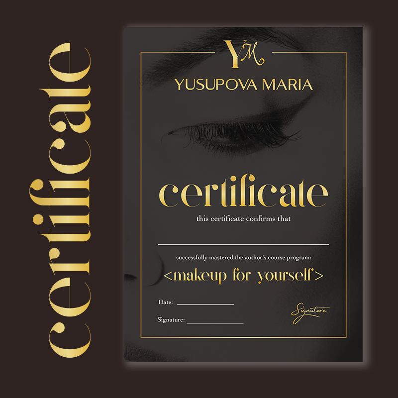 Custom Training Certificates H - Beauty Makeup Certificate recension och pris