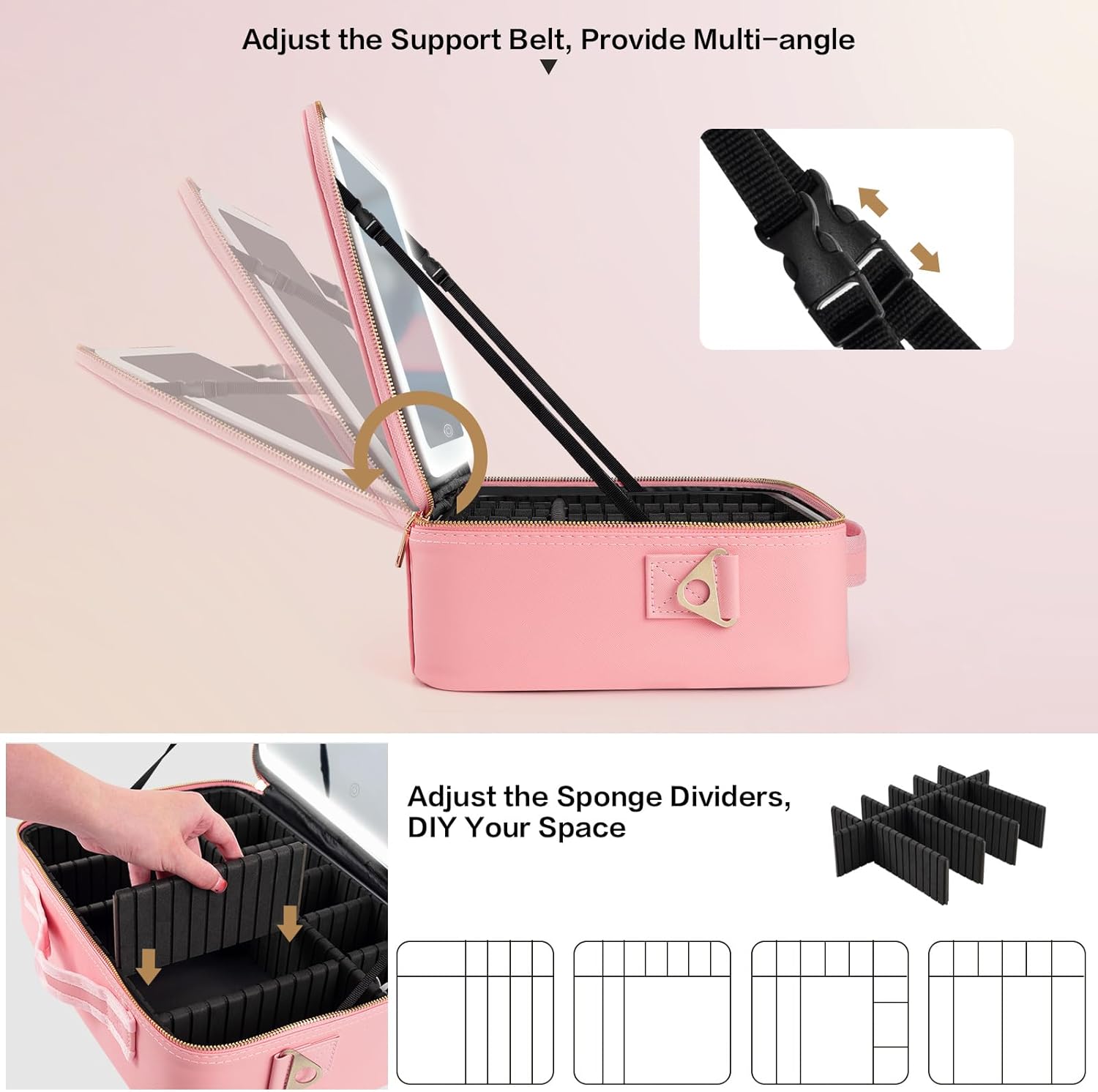 Large Capacity Makeup Bag 15'' - Makeup Organizer recension och pris